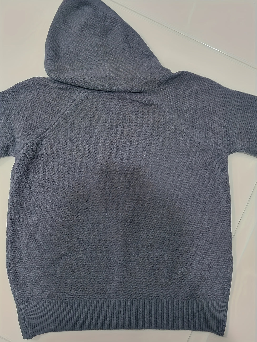 Wren | Women's Hooded Zip-Up Cardigan for Cosy Autumn/Winter Layering