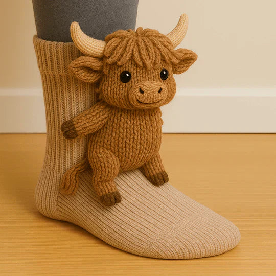 Adorable Animal Hug Socks