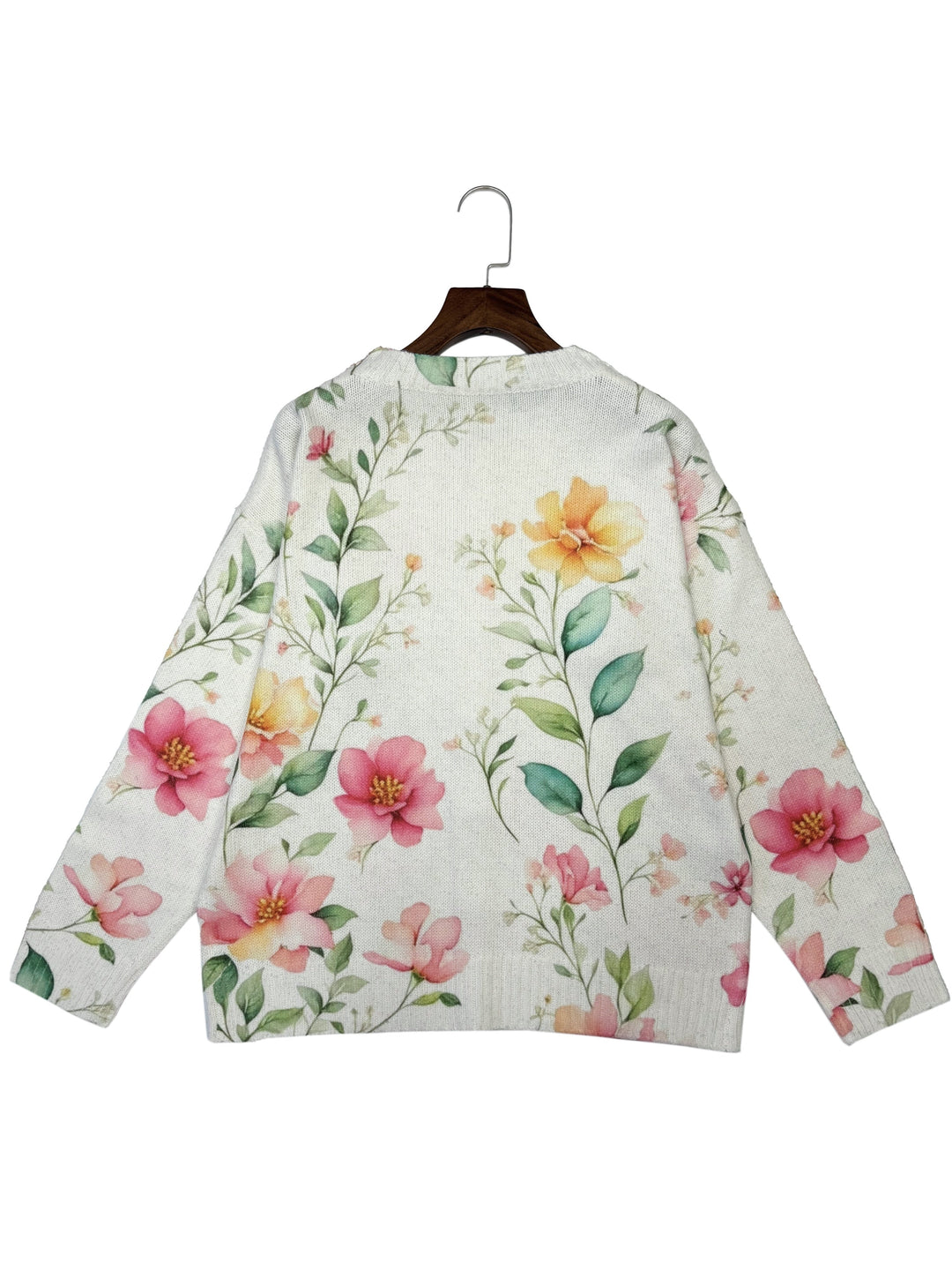 Getty-Floral Print Cardigan