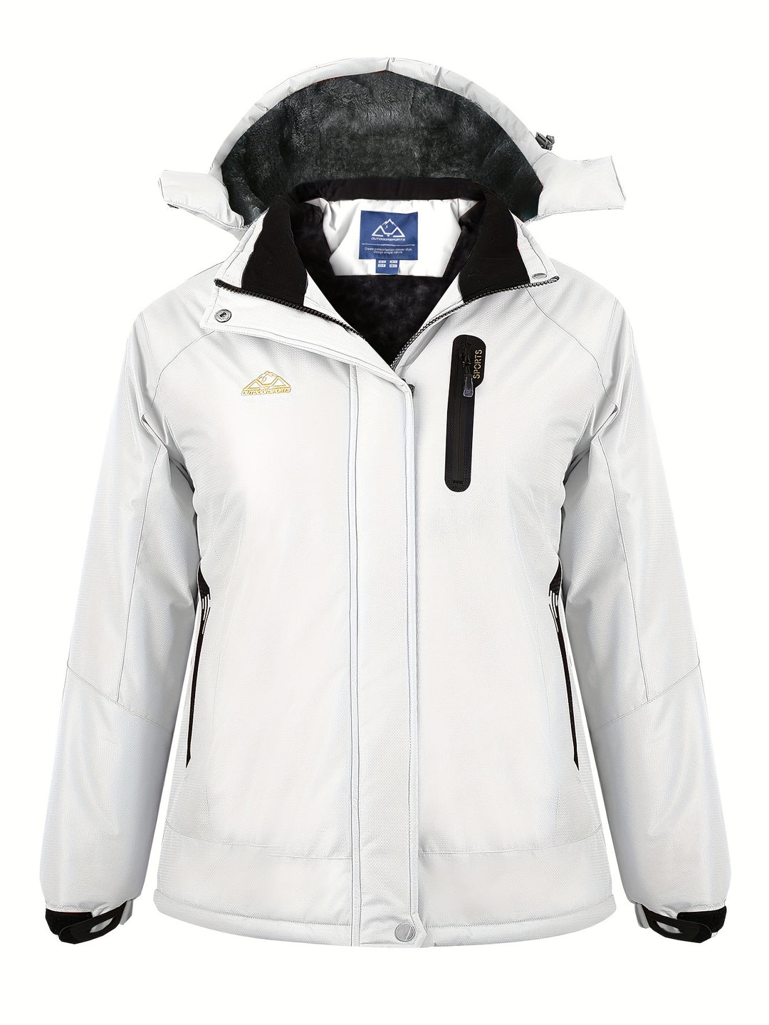 Sierra | Women's Waterproof Ski Jacket with Fleece-Lined Hood
