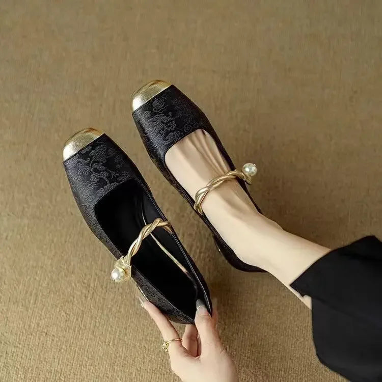 Mestelle | Leather Mary Janes