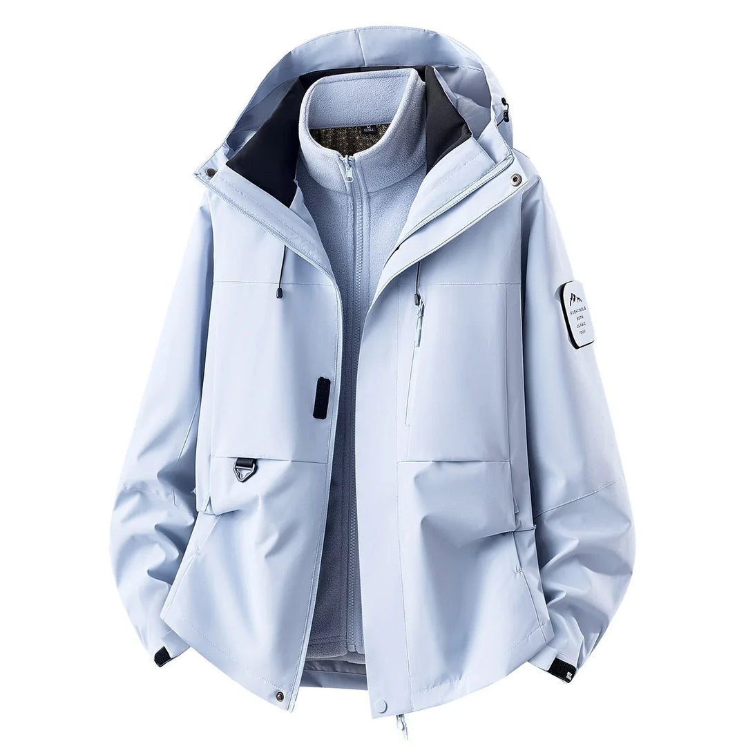Eloise | Women's Hooded Outdoor Jacket with Fleece Liner