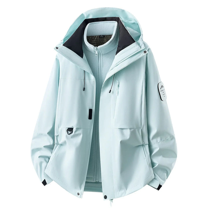 Eloise | Women's Hooded Outdoor Jacket with Fleece Liner