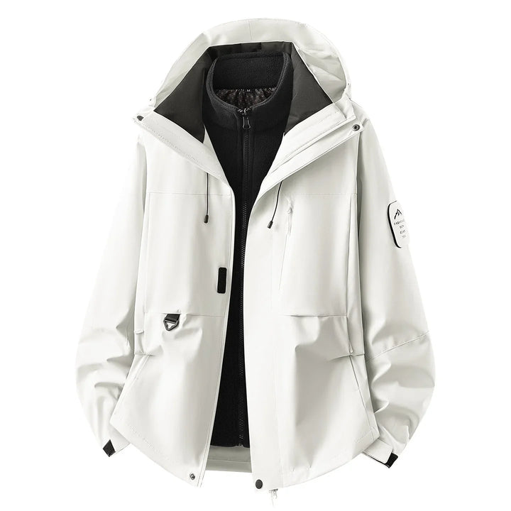 Eloise | Women's Hooded Outdoor Jacket with Fleece Liner