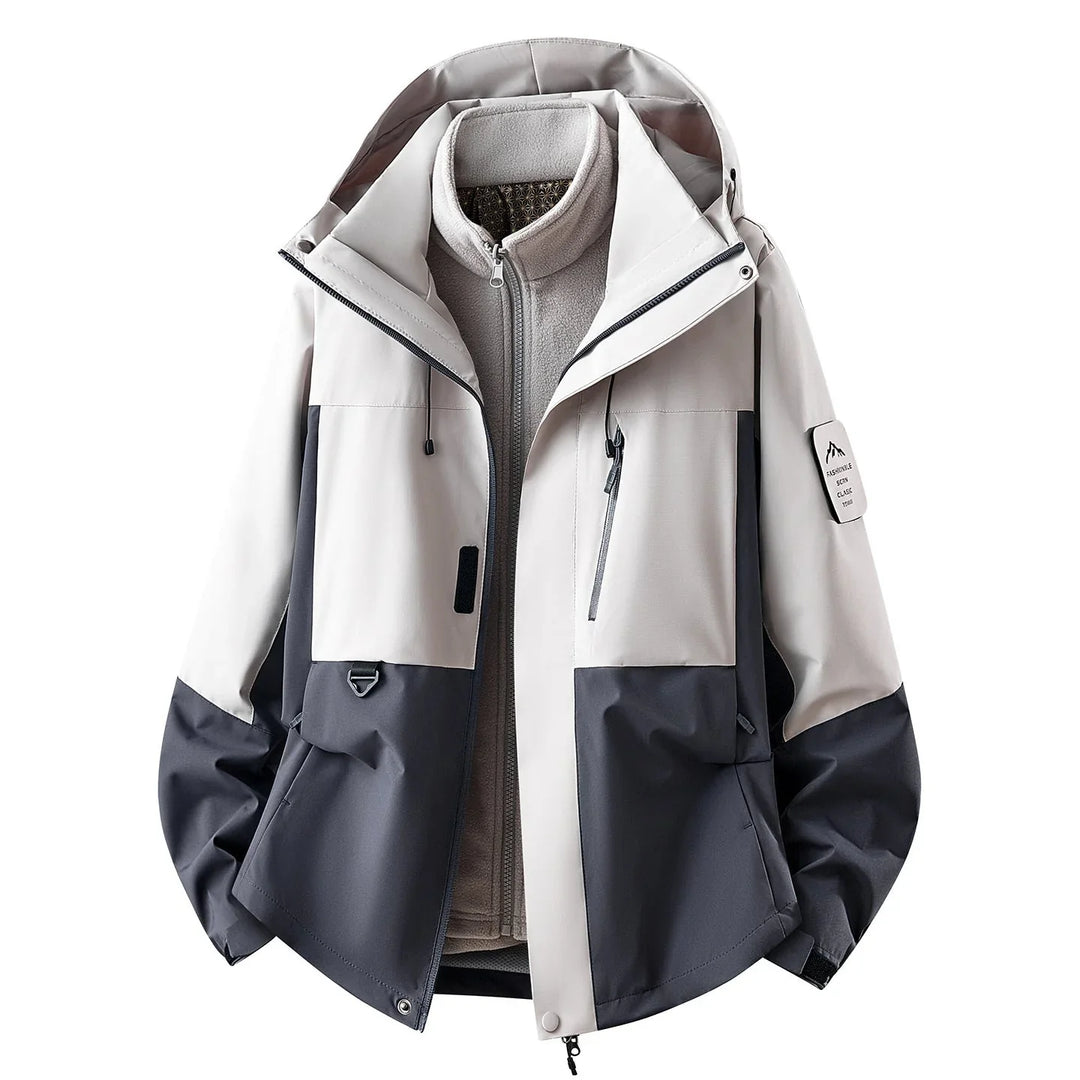 Eloise | Women's Hooded Outdoor Jacket with Fleece Liner