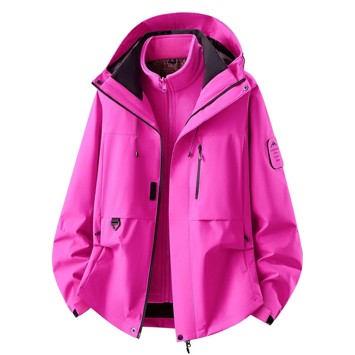 Eloise | Women's Hooded Outdoor Jacket with Fleece Liner