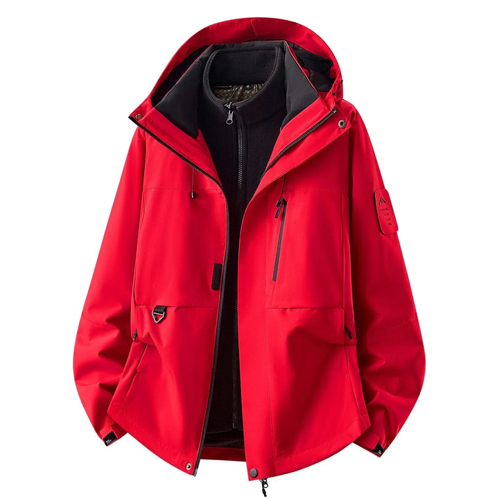Eloise | Women's Hooded Outdoor Jacket with Fleece Liner