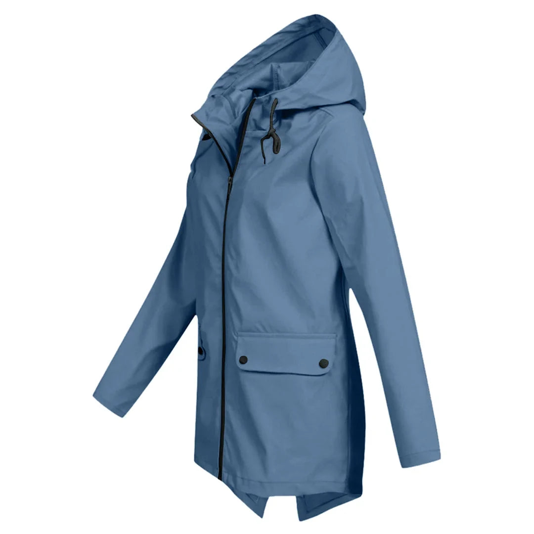 Elle | Women's Waterproof Jacket with Adjustable Hood