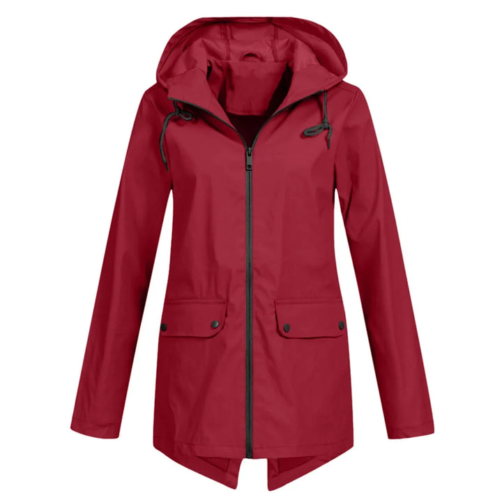 Elle | Women's Waterproof Jacket with Adjustable Hood