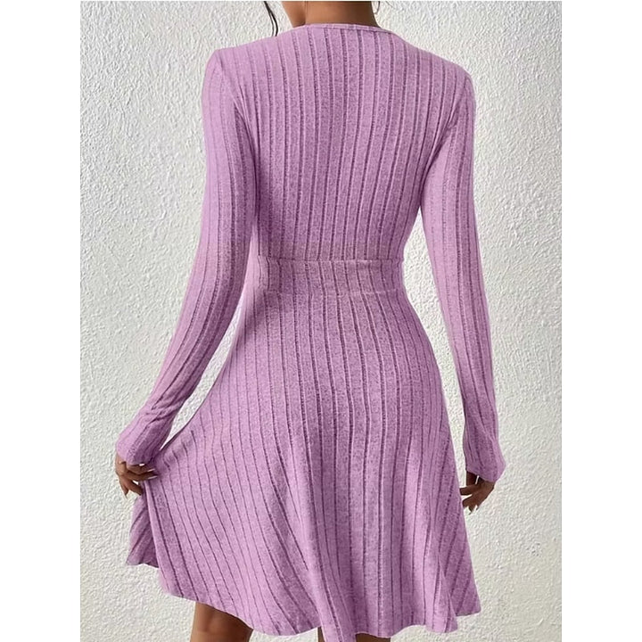 Marisol | Women's Wrap Neck A-Line Dress
