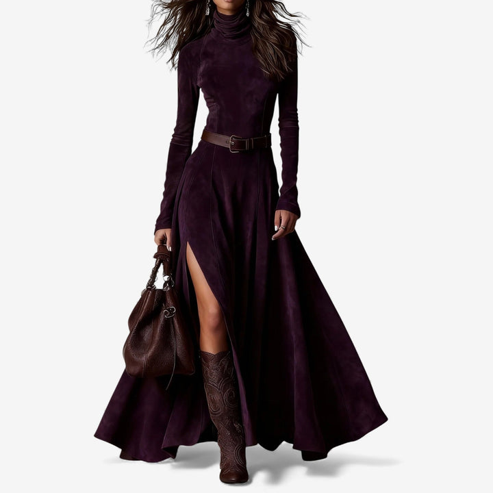 Marinucci™ - Suede Long Dress