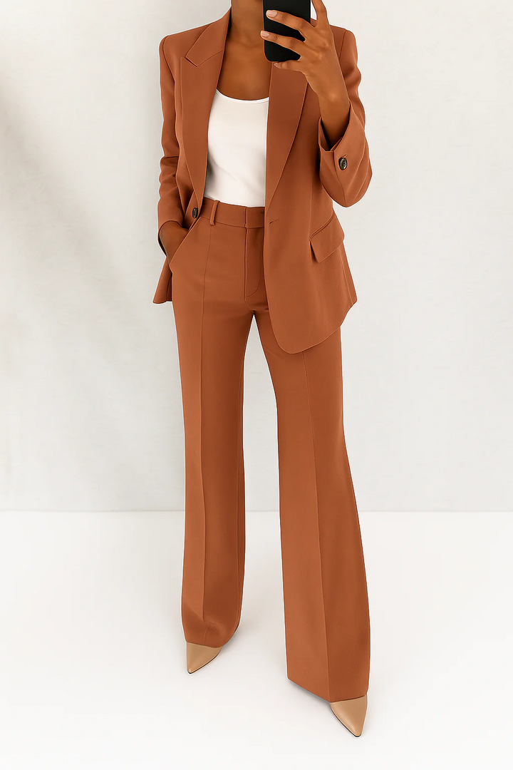 Tailored Blazer and Trouser Two Piece Set
