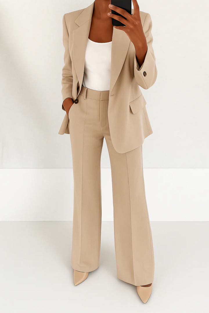 Tailored Blazer and Trouser Two Piece Set
