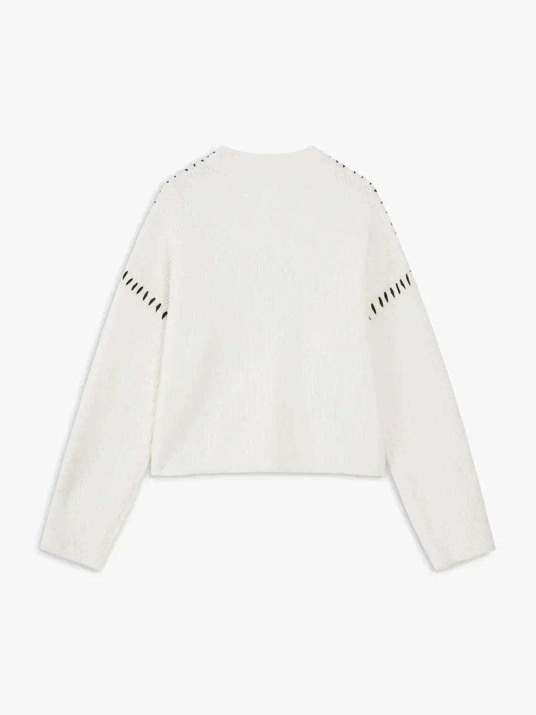 Nia | Women's Cropped Mock Neck Ribbed Sweater