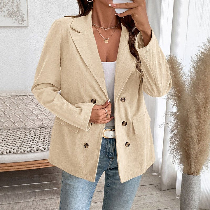 Maialen | Women's Double Breasted Oversized Blazer Jacket