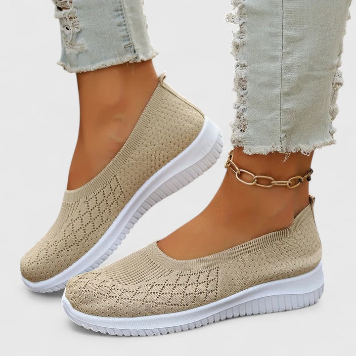 Breathable Knit Sock Slip On Lightweight Casual Sneaker