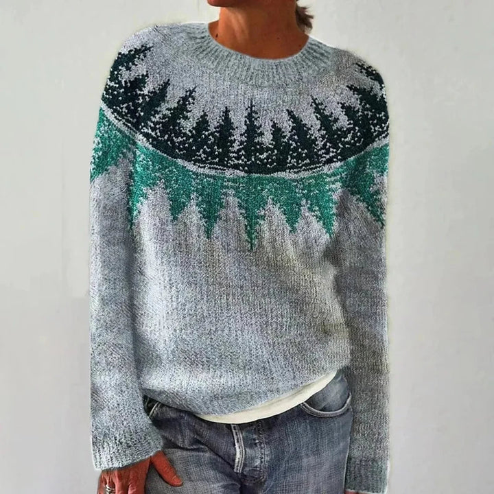YASMINE™ - RETRO AUTUMN SWEATER