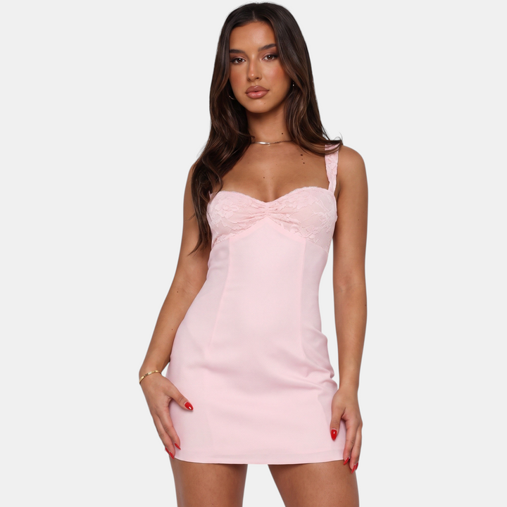 Ophelia | Women's Lace Bust Bodycon Mini Homecoming Dress