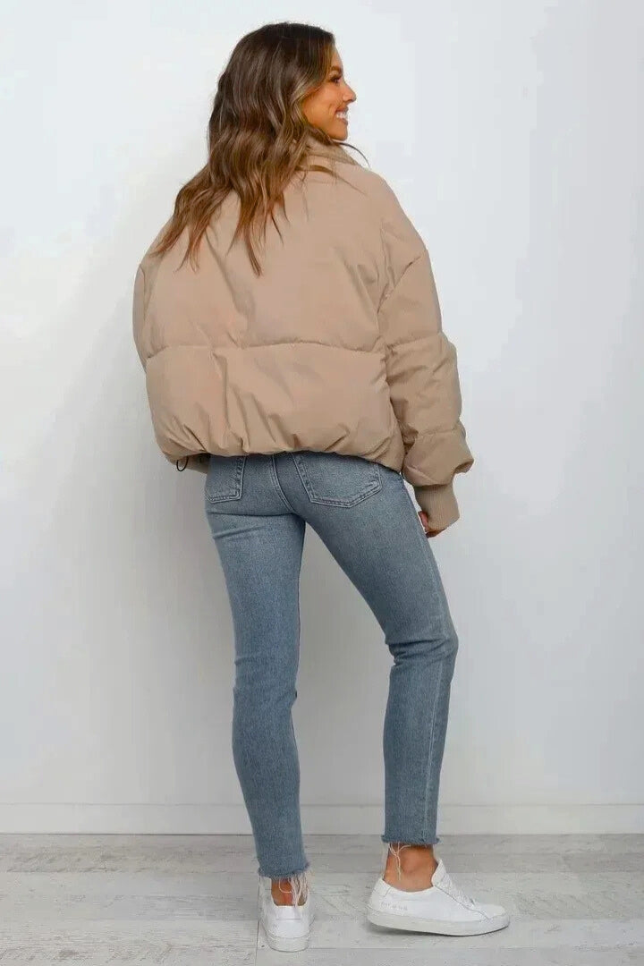 Fernanda | Women's Short Quilted Cropped Puffer Jacket