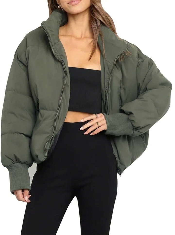 Fernanda | Women's Short Quilted Cropped Puffer Jacket