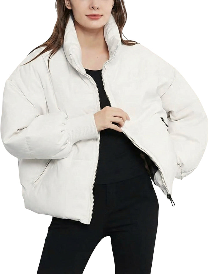Fernanda | Women's Short Quilted Cropped Puffer Jacket